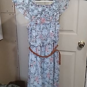 Off the shoulder dress